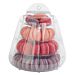 Macarons-torniteline - 4 tasoinen + suojakotelo