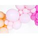 Laadukkaat pastelliset hennon vaaleanpunaiset ilmapallot, 100 kpl.