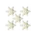 Sokerikoristeet - Lumihiutaleet, 5kpl