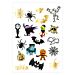 Halloween tatuoinnit - Monsters, 19kpl