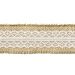 Juuttinauha pitsillä - 5cm x 5m